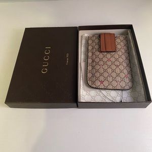 Authentic Gucci Monogram iPhone 5 Cell Phone Case